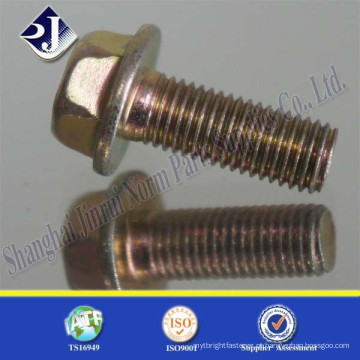 Parafuso de flange com galvanização